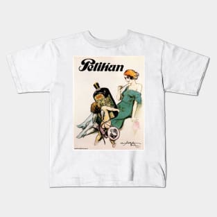 Germany PELIKAN INK Art Deco Style Wall Art Vintage Advertisement 1921 Kids T-Shirt